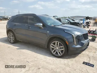 2020 Cadillac XT4 FWD Sport with VIN 1GYFZER40LF012664, listed as a Copart auction lot 54797915 with 59,393 mi miles and Salvage title. Bid and sale history available at DreamBid. Image 4.