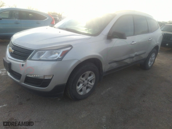 2017 Chevrolet Traverse LS with VIN 1GNKRFED7HJ353586, listed as a IAAI auction lot 41114465 with 193,502 mi miles. Bid and sale history available at carsss.com. Image 23.