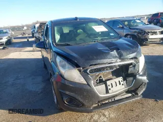 2015 Chevrolet Spark LT with VIN KL8CD6S9XFC808842, listed as a IAAI auction lot 41168092 with 148,975 mi miles. Bid and sale history available at carsss.com. Image 1.