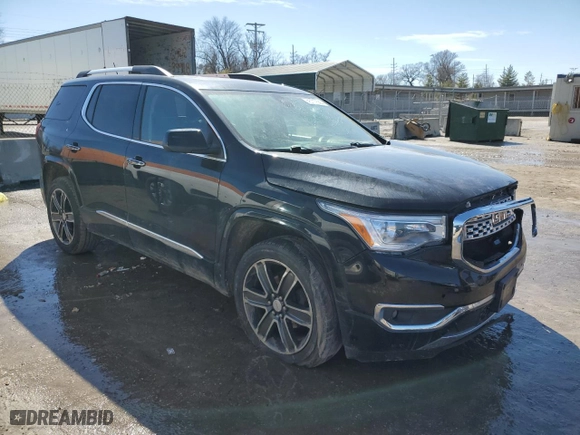 2017 GMC Acadia Denali with VIN 1GKKNXLS9HZ272624, listed as a Copart auction lot 45777535 with 174,351 mi miles and Salvage Title. Bid and sale history available at carsss.com. Image 4.