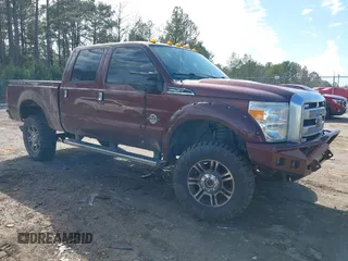 2015 Ford F-250 Lariat z VIN 1FT7W2BT5FEA79838, wystawiony jako IAAI lot #41655574 z przebiegiem 228 737 mil mil oraz . Historia ofert i sprzedaży dostępna na DreamBid. Obrazek 1.