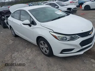 2018 Chevrolet Cruze LS with VIN 1G1BC5SMXJ7156254, listed as a IAAI auction lot 41833328 with Not Provided miles and . Bid and sale history available at DreamBid. Image 1.