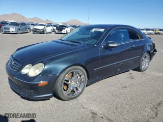 2005 Mercedes-Benz CLK-Class AMG with VIN WDBTJ76H15F161721, listed as a Copart auction lot 79685524 with 200,223 mi miles and Salvage Title. Bid and sale history available at carsss.com. Image 1.