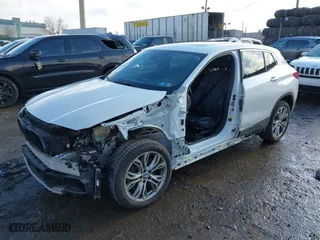2020 BMW X2 xDrive28i with VIN WBXYJ1C00L5R70720, listed as a IAAI auction lot 41541553 with 17,127 mi miles. Bid and sale history available at carsss.com. Image 18.