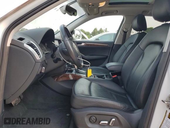 2017 Audi Q5 Premium Plus with VIN WA1L2AFP6HA016351, listed as a Copart auction lot 59000705 with 73,907 mi miles and Salvage title. Bid and sale history available at DreamBid. Image 7.