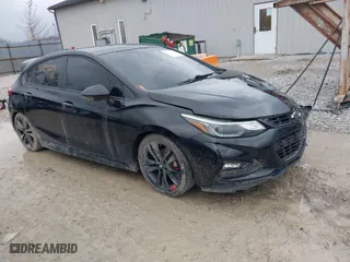 2017 Chevrolet Cruze LT with VIN 3G1BE6SM3HS617600, listed as a IAAI auction lot 41572695 with 121,649 mi miles. Bid and sale history available at carsss.com. Image 1.