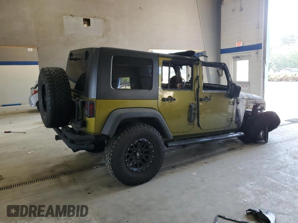 2007 Jeep Wrangler Unlimited X с VIN 1J4GA39167L122826, выставлен на аукционе Copart как лот 62451555 с пробегом Не указан миль и Списание • Salvage title. История ставок и продаж доступна на DreamBid. Изображение 3.
