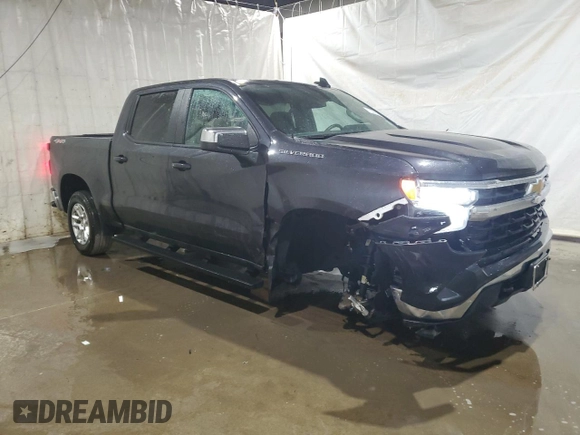 2023 Chevrolet Silverado 1500 LT with VIN 3GCPDKEK9PG198432, listed as a Copart auction lot 72062694 with 16,919 mi miles and Non Repairable. Bid and sale history available at carsss.com. Image 4.