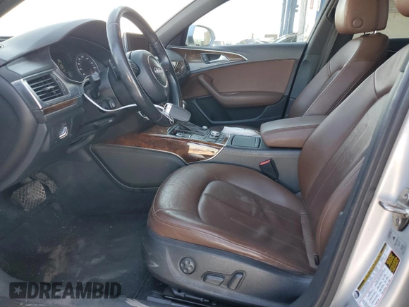 2015 Audi A6 2.0T Premium with VIN WAUCFAFCXFN025242, listed as a Copart auction lot 75434414 with 114,026 mi miles and Salvage Title. Bid and sale history available at carsss.com. Image 7.
