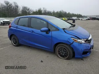 2019 Honda Fit LX with VIN 3HGGK5H46KM749562, listed as a Copart auction lot 60682645 with 45,426 mi miles and Salvage title. Bid and sale history available at DreamBid. Image 4.