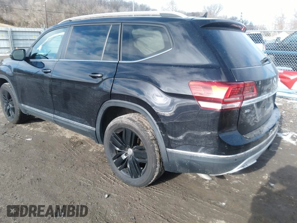 2019 Volkswagen Atlas SEL with VIN 1V2ER2CA2KC512578, listed as a IAAI auction lot 41265733 with 110,977 mi miles and . Bid and sale history available at DreamBid. Image 3.