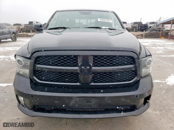 2018 Ram 1500 Night with VIN 1C6RR7MT4JS267620, listed as a Copart auction lot 46002365 with 117,733 mi miles and Salvage Title. Bid and sale history available at carsss.com. Image 5.