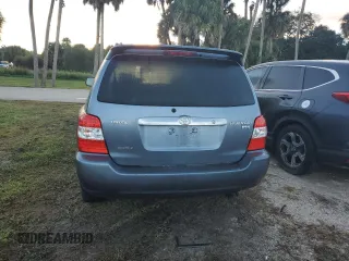 2006 Toyota Highlander Hybrid with VIN JTEEW21A560007876, listed as a Copart auction lot 74311214 with 225,306 mi miles and Salvage Title. Bid and sale history available at carsss.com. Image 6.