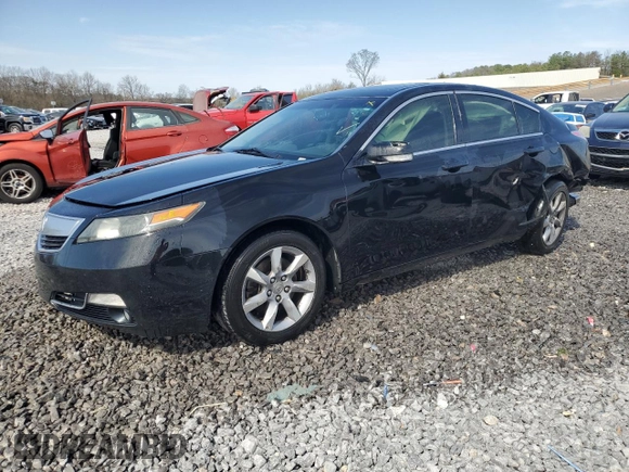 2012 Acura TL Tech Auto with VIN 19UUA8F58CA030685, listed as a Copart auction lot 47685985 with 125,632 mi miles and Salvage Title. Bid and sale history available at carsss.com. Image 1.