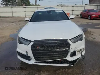 2018 Audi S6 Premium Plus with VIN WAUFFAFCXJN006695, listed as a Copart auction lot 50728445 with 69,604 mi miles and Salvage Title. Bid and sale history available at carsss.com. Image 5.