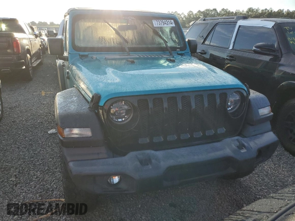 2020 Jeep Wrangler Willys с VIN 1C4GJXAN0LW196571, выставлен на аукционе Copart как лот 73794314 с пробегом Не указан миль и Списание • Salvage title. История ставок и продаж доступна на DreamBid. Изображение 5.