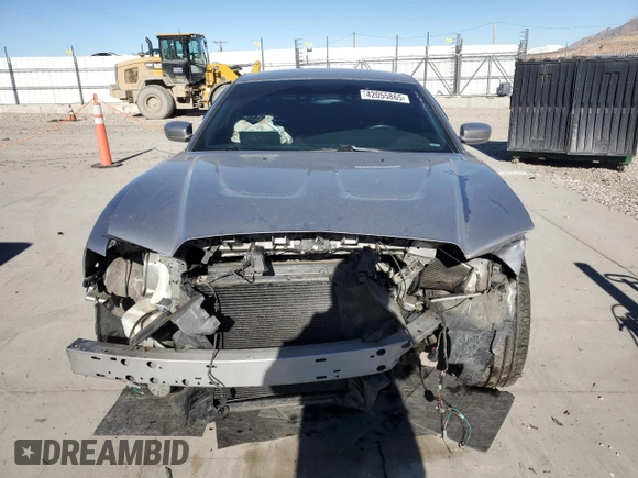 2013 Dodge Charger RT Plus with VIN 2C3CDXDTXDH687380, listed as a Copart auction lot 42055865 with 105,716 mi miles and Salvage Title. Bid and sale history available at carsss.com. Image 5.