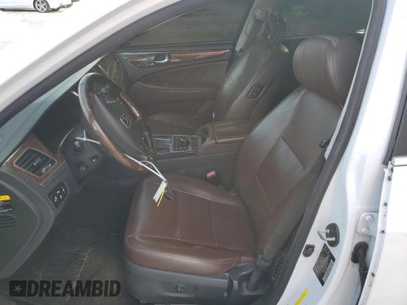 2016 Hyundai Equus Signature with VIN KMHGH4JH3GU101342, listed as a Copart auction lot 80868914 with 93,381 mi miles and Clean title. Bid and sale history available at DreamBid. Image 7.