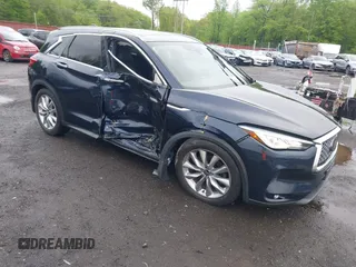 2020 Infiniti QX50 Luxe with VIN 3PCAJ5M3XLF107050, listed as a IAAI auction lot 42176146 with 54,347 mi miles and . Bid and sale history available at DreamBid. Image 1.