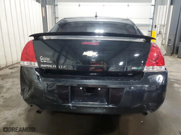 2013 Chevrolet Impala LTZ with VIN 2G1WC5E38D1246315, listed as a Copart auction lot 53482785 with 188,532 mi miles and Salvage Title. Bid and sale history available at carsss.com. Image 6.
