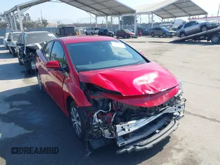 2020 Toyota Prius LE with VIN JTDKARFP8L3154280, listed as a IAAI auction lot 42405444 with 57,134 mi miles and . Bid and sale history available at DreamBid. Image 1.