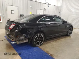 2017 Ford Taurus Limited with VIN 1FAHP2J82HG124570, listed as a Copart auction lot 47124685 with 146,736 mi miles and Salvage Title. Bid and sale history available at DreamBid. Image 3.