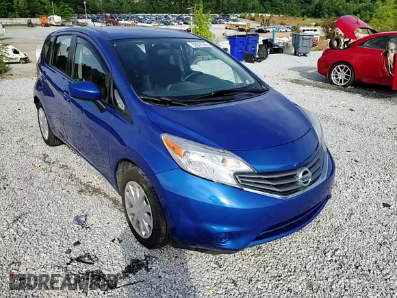 2015 Nissan Note S with VIN 3N1CE2CP4FL407658, listed as a Copart auction lot 62847565 with 79,574 mi miles and Salvage title. Bid and sale history available at DreamBid. Image 13.