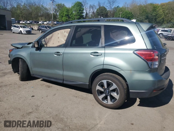 2017 Subaru Forester Premium with VIN JF2SJAEC8HH588453, listed as a Copart auction lot 54899375 with 64,874 mi miles and Salvage Title. Bid and sale history available at DreamBid. Image 2.