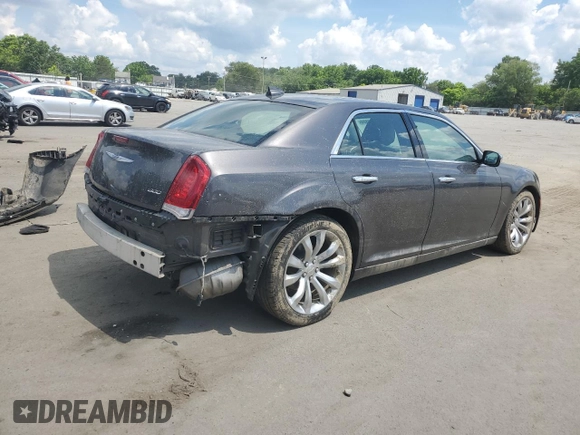 2020 Chrysler 300 Limited with VIN 2C3CCAEGXLH145860, listed as a Copart auction lot 58715804 with 53,850 mi miles and Salvage Title. Bid and sale history available at carsss.com. Image 3.