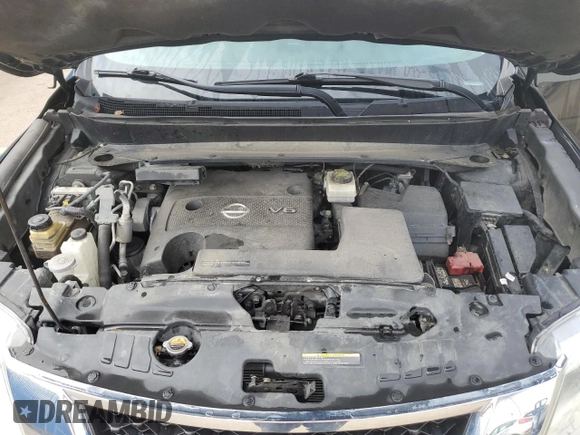 2016 Nissan Pathfinder SL with VIN 5N1AR2MM8GC600188, listed as a Copart auction lot 56091265 with 133,141 mi miles and Salvage title. Bid and sale history available at DreamBid. Image 12.