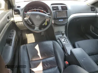 2007 Acura TSX with VIN JH4CL96877C014992, listed as a Copart auction lot 60492305 with 146,972 mi miles and Salvage title. Bid and sale history available at DreamBid. Image 8.