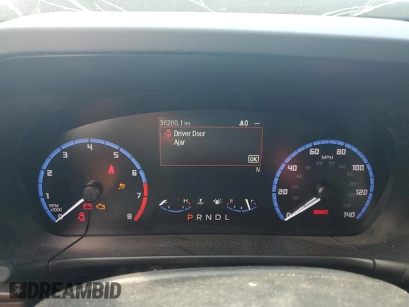 2023 Ford Bronco Sport Big Bend with VIN 3FMCR9B63PRD38183, listed as a Copart auction lot 54448945 with 36,260 mi miles and Salvage title. Bid and sale history available at DreamBid. Image 9.