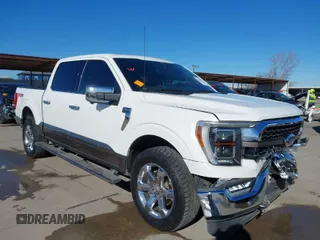 2022 Ford F-150 XL with VIN 1FTFW1E84NFA47288, listed as a IAAI auction lot 41731502 with 44,963 mi miles. Bid and sale history available at carsss.com. Image 1.