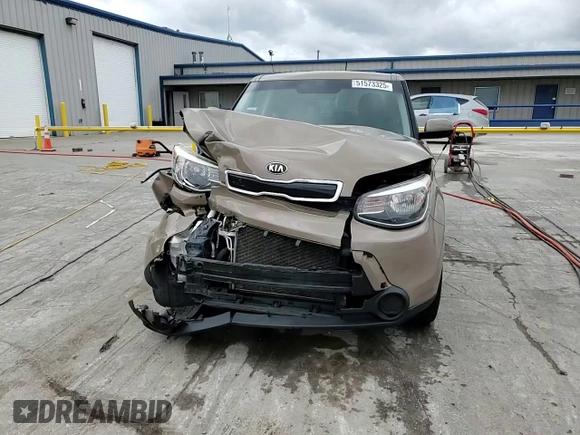 2015 Kia Soul + with VIN KNDJP3A54F7130892, listed as a Copart auction lot 51573325 with 121,078 mi miles and Salvage Title. Bid and sale history available at carsss.com. Image 14.