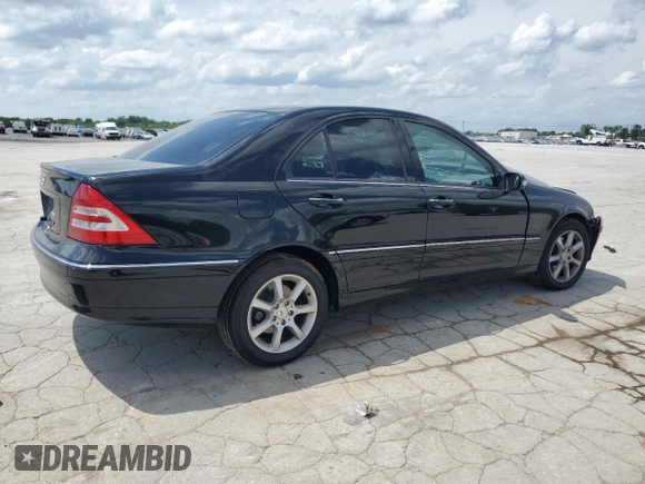 2007 Mercedes-Benz C 280 Luxury z VIN WDBRF54H77A917300, wystawiony jako Copart lot #55879035 z przebiegiem Nie podano mil oraz Szkoda całkowita • Salvage title. Historia ofert i sprzedaży dostępna na DreamBid. Obrazek 3.