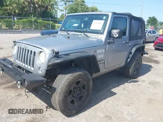 2014 Jeep Wrangler Sport with VIN 1C4AJWAG0EL126459, listed as a IAAI auction lot 42286803 with 179,025 mi miles and . Bid and sale history available at DreamBid. Image 17.