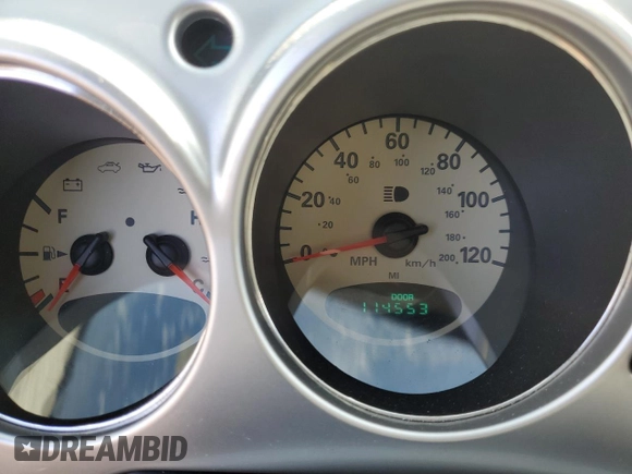 2004 Chrysler PT Cruiser with VIN 3C4FY48B74T322420, listed as a Copart auction lot 49772155 with 114,553 mi miles and Non repairable. Bid and sale history available at DreamBid. Image 9.