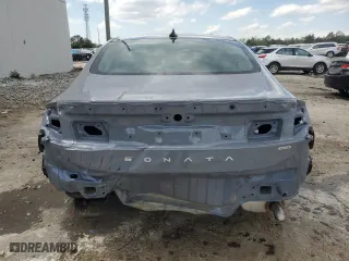 2024 Hyundai Sonata Hybrid SEL with VIN KMHL34JJ7RA096053, listed as a Copart auction lot 53102305 with 25,044 mi miles and Clean Title. Bid and sale history available at carsss.com. Image 6.