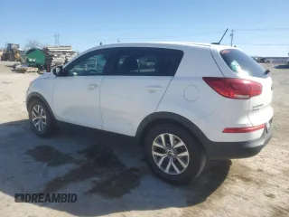 2016 Kia Sportage LX with VIN KNDPB3AC7G7880778, listed as a Copart auction lot 47276945 with 189,032 mi miles and Salvage Title. Bid and sale history available at carsss.com. Image 2.
