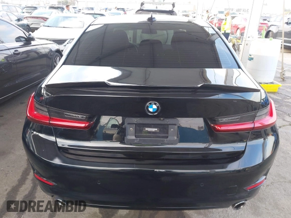 2020 BMW 3 Series 330i with VIN WBA5R1C07LFH37243, listed as a IAAI auction lot 42129217 with 22,767 mi miles. Bid and sale history available at carsss.com. Image 17.