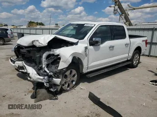 2023 Ford F-150 XL with VIN 1FTFW1E80PFA90223, listed as a Copart auction lot 56847335 with 39,972 mi miles and Salvage title. Bid and sale history available at DreamBid. Image 1.