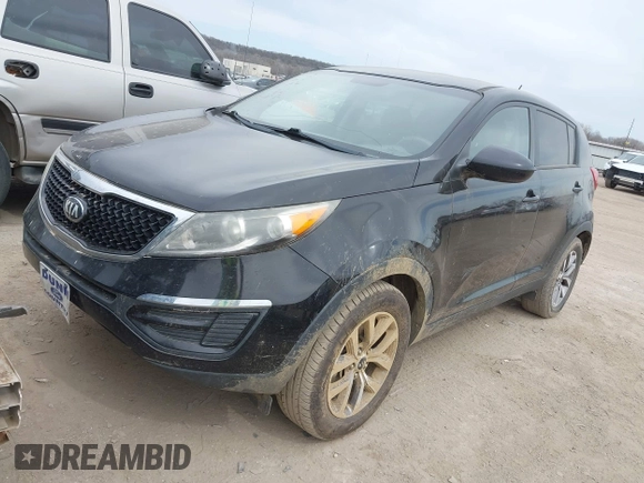 2014 Kia Sportage LX with VIN KNDPB3AC2E7639983, listed as a IAAI auction lot 41755689 with 205,078 mi miles and . Bid and sale history available at carsss.com. Image 18.