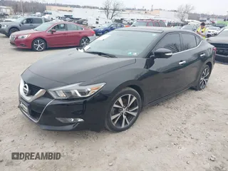 2016 Nissan Maxima SV with VIN 1N4AA6AP1GC403192, listed as a IAAI auction lot 41791112 with 153,633 mi miles and . Bid and sale history available at carsss.com. Image 16.