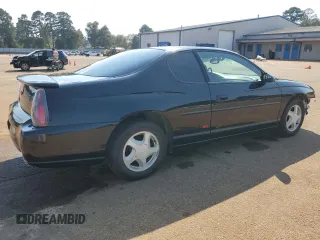 2000 Chevrolet Monte Carlo SS with VIN 2G1WX12K2Y9235147, listed as a Copart auction lot 74696684 with Not Provided miles and Salvage Title. Bid and sale history available at carsss.com. Image 3.