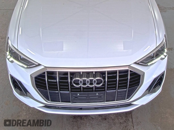 2023 Audi Q3 S line Premium with VIN WA1DECF38P1107608, listed as a IAAI auction lot 42731409 with 45,002 mi miles and . Bid and sale history available at DreamBid. Image 7.