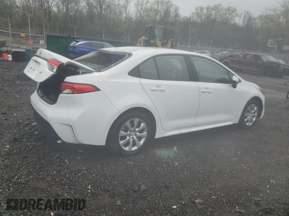 2024 Toyota Corolla LE with VIN 5YFB4MDE3RP159639, listed as a Copart auction lot 51904795 with 26,931 mi miles and Salvage Title. Bid and sale history available at carsss.com. Image 3.