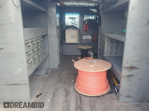 2008 Ford Econoline Cargo Commercial with VIN 1FTNE24L08DA86003, listed as a IAAI auction lot 42888156 with 240,617 mi miles and . Bid and sale history available at DreamBid. Image 9.
