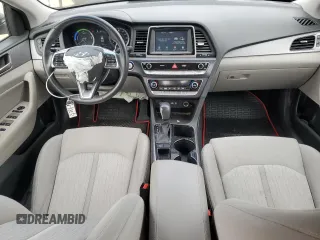 2018 Hyundai Sonata Hybrid SE with VIN KMHE24L32JA078624, listed as a Copart auction lot 49374195 with 73,295 mi miles and Salvage Title. Bid and sale history available at carsss.com. Image 8.