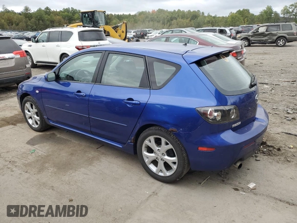 2007 Mazda 3 S Sport with VIN JM1BK144371600313, listed as a Copart auction lot 72448064 with 166,494 mi miles and Salvage Title. Bid and sale history available at DreamBid. Image 2.