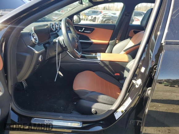 2023 Mercedes-Benz C 300 with VIN W1KAF4GB7PR145520, listed as a Copart auction lot 42082655 with 37,008 mi miles and Salvage title. Bid and sale history available at DreamBid. Image 7.